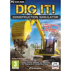 Rondomedia Dig It Construction Simulator PC pas cher