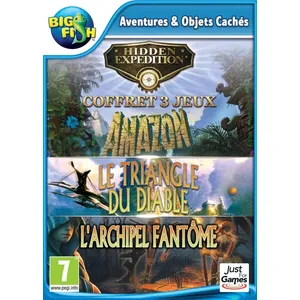Big Fish Games Hidden Expedition Coffret 3 jeux PC pas cher