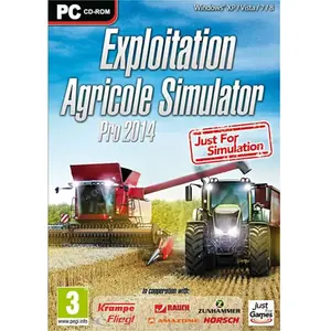 Comparateur de prix : Just For Games Exploitation Agricole Simulator 2014 Pro Pc