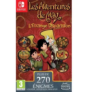 Klabater Just For Games Les Aventures de May L'Etrange Disparition Jeu Switch pas cher