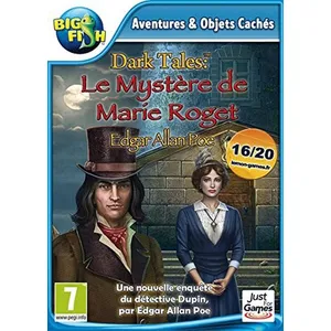 Comparateur de prix : Big Fish Dark Tales Le Mystère de Marie Roget par Edgar Allan Poe Jeu PC