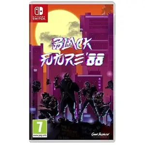 Comparateur de prix : Good Shepherd Entertainment Jeu d'Action/Aventure - Just For Games - Black Future'88 - Nintendo Switch - Standard - En local : 1