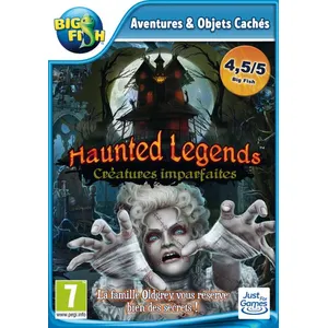 Big Fish Games Haunted Legends : Créatures Imparfaites PC PC pas cher
