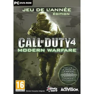 Comparateur de prix : Activision Call of Duty 4 Modern Warfare Game Of The Year PC