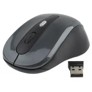 Yonis Souris Sans Fils Universelle Optique 2600 Dpi 2.4 Ghz USB Plug & Play Gris Foncé pas cher