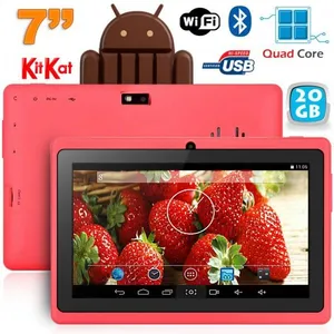 Comparateur de prix : Tablette Tactile 7 Pouces Quad Core Bluetooth 1Go Ram Android 6.0 24Go Rose YONIS