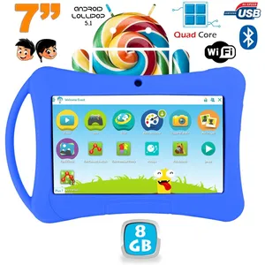 Comparateur de prix : Yonis Tablette Enfant 7 Pouces Android 6.0 Bluetooth Play Store Wifi Bleu 8Go