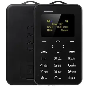 Yonis Mini Téléphone 0.96' Nano Sim 2G Portable 28G Calculette Ecran Couleur