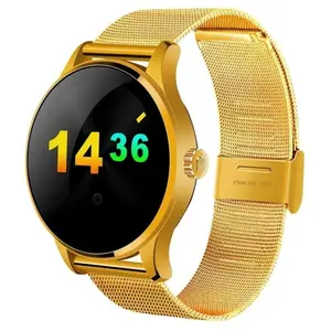 Comparateur de prix : Yonis Smartwatch Android iOs Montre Connectée 1,22' Cardio Podomètre Or