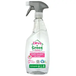 Love & Green Home Nettoyant Multi-Usages au Bicarbonate de Soude Sans Parfum 750ml pas cher