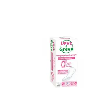 Comparateur de prix : Love & Green Protège-Slips Hypoallergéniques Normal 30 unités