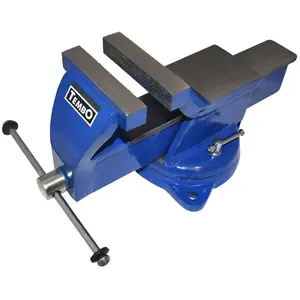 Etau en acier mors 125 ouverture 165mm - DOLEX - TEMBO125 pas cher