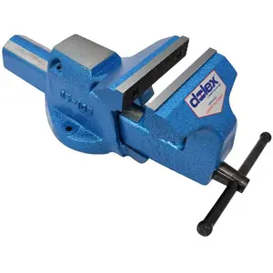 Etau réglable série 80 avec serre tube fixe 125mm - DOLEX - 86 pas cher