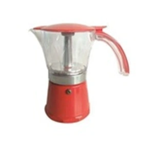 Comparateur de prix : Midland - Cafetière italienne rouge incasa