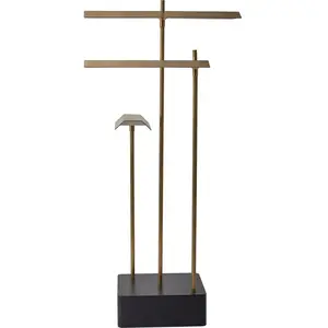 Comparateur de prix : DCW Editions KNOKKE-Baladeuse LED 3 lumières Laiton H35cm