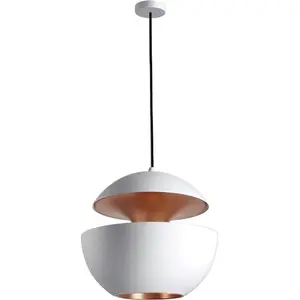 Suspension en acier blanc intérieur cuivre 45cm HCS 450 - DCW EditionsVendu parmade-in-design