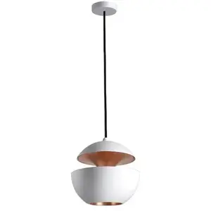 Suspension en acier blanc intérieur cuivre 17,5cm HCS 175 - DCW Editio...