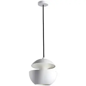Suspension en acier blanc 17,5cm HCS 175 - DCW Editions pas cher