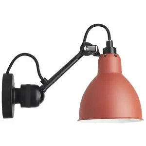 DCW Editions Lampe Gras N°304-Applique interrupteur Noir L15cm