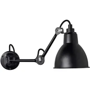 DCW Editions Lampe Gras N°205-Lampe de bureau corps noir acier H46cmVendu parmade-in-design