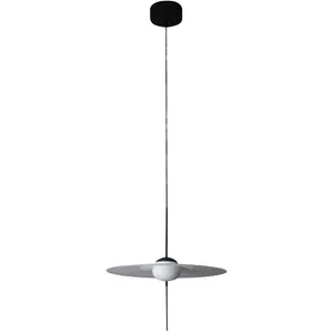 DCW Editions MONO-Suspension LED modulable Verre Dimmer Touch Ø40cm