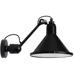 DCWéditions DCW éditions - Applique d'extérieur Lampes Gras outdoor - Noir - Acier... pas cher