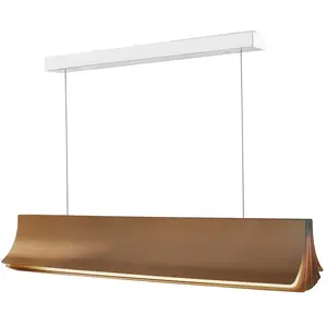 Comparateur de prix : DCW Editions RESPIRO-Suspension LED Aluminium L90cm