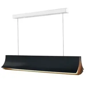 DCW Editions RESPIRO-Suspension LED Aluminium L90cm