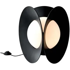 DCW Editions ARMEN-Lampe à poser LED avec Variateur Métal/Verre H31cm
