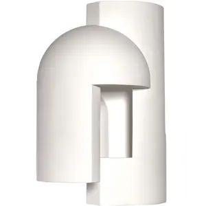 Applique d'extérieur en béton blanc 28 cm Soul story 1 - DCW EditionsVendu parmade-in-design