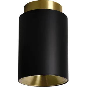Plafonnier en acier finition noir mat 8,5 cm Tobo - DCW EditionsVendu parmade-in-design