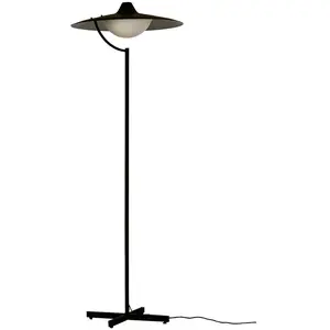 Comparateur de prix : DCW éditions - Lampadaire Biny - Noir - Acier - Designer Jacques Biny