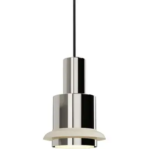 DCW éditions - Suspension Chaumont - Argent - Acier - Designer Marc He...