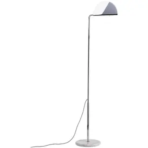 DCW Editions MEZZALUNA-Lampadaire LED Métal/Marbre variateur intégré H...Vendu parmade-in-design