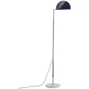 DCW Editions MEZZALUNA-Lampadaire LED Métal/Marbre variateur intégré H...Vendu parmade-in-design