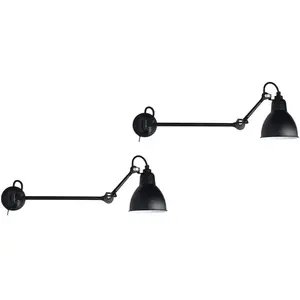 DCW éditions - Pack promo Lampes Gras - Noir - Acier - Designer Bernar...Vendu parmade-in-design