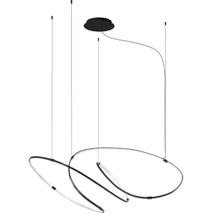 Dix Heures Dix - Suspension Zigouzi - Noir - Aluminium anodisé - Desig...Vendu parmade-in-design