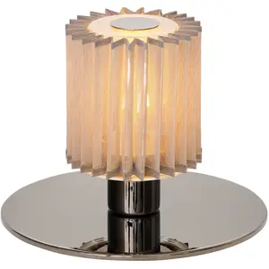 DCW éditions - Lampe de table In the sun - Argent - Aluminium - Design...Vendu parmade-in-design