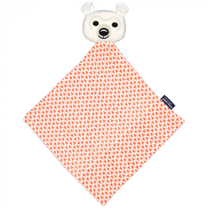 Coq en Pâte - Doudou en coton bio - Ours polaire pas cher