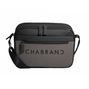 Comparateur de prix : Chabrand Maroquinerie Sacoche bandoulière logotée noire