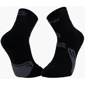 BV Sport Socquette Trek Gr Mid - Polyamide Noir pas cher