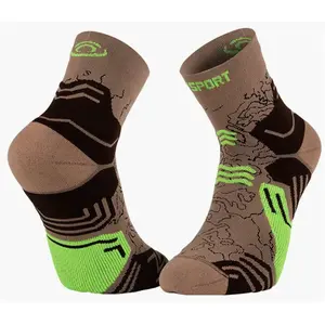 BV Sport Socquette Trek Gr Mid - Polyamide Beige pas cher