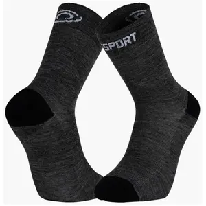 Comparateur de prix : Bv Sport Chaussettes double gr hautes mixtes noir 36/38