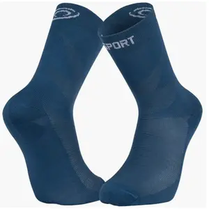 BV Sport Double GR Haute Lyocell - Chaussettes randonnée Blue 45 - 47 pas cher