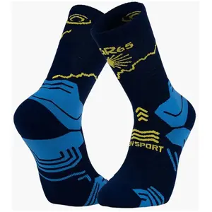 Comparateur de prix : BV Sport Trek Collector GR65 Compostelle Chaussettes Bleu marine 45/47