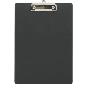 Porte Bloc à Pince A4 Waytex en Polypro 2mm - 225x315mm - Noir pas cher