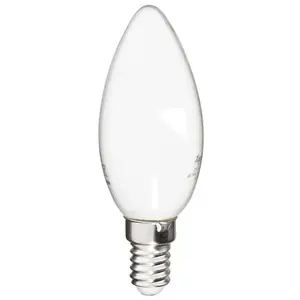 Comparateur de prix : Xanlite Ampoule Filament LED Flamme Opaque, culot E14, 250 Lumens, conso. 4 W (eq. 25 W), Blanc chaud
