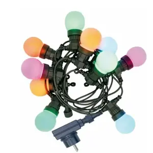 Xanlite - Guirlande lumineuse LED 5m 230V, extensible IP44, 10 boules ...Vendu parcdiscount