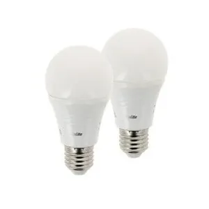 Xanlite Lot de 2 ampoules SMD LED A60 Opaque, culot E27,806 Lumens, conso 9WVendu parfnac
