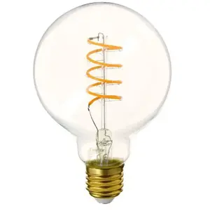 Ampoule LED G95 - XANLITE - Blanc chaud - Culot E27 - 4W cons. (28W eq.) pas cher